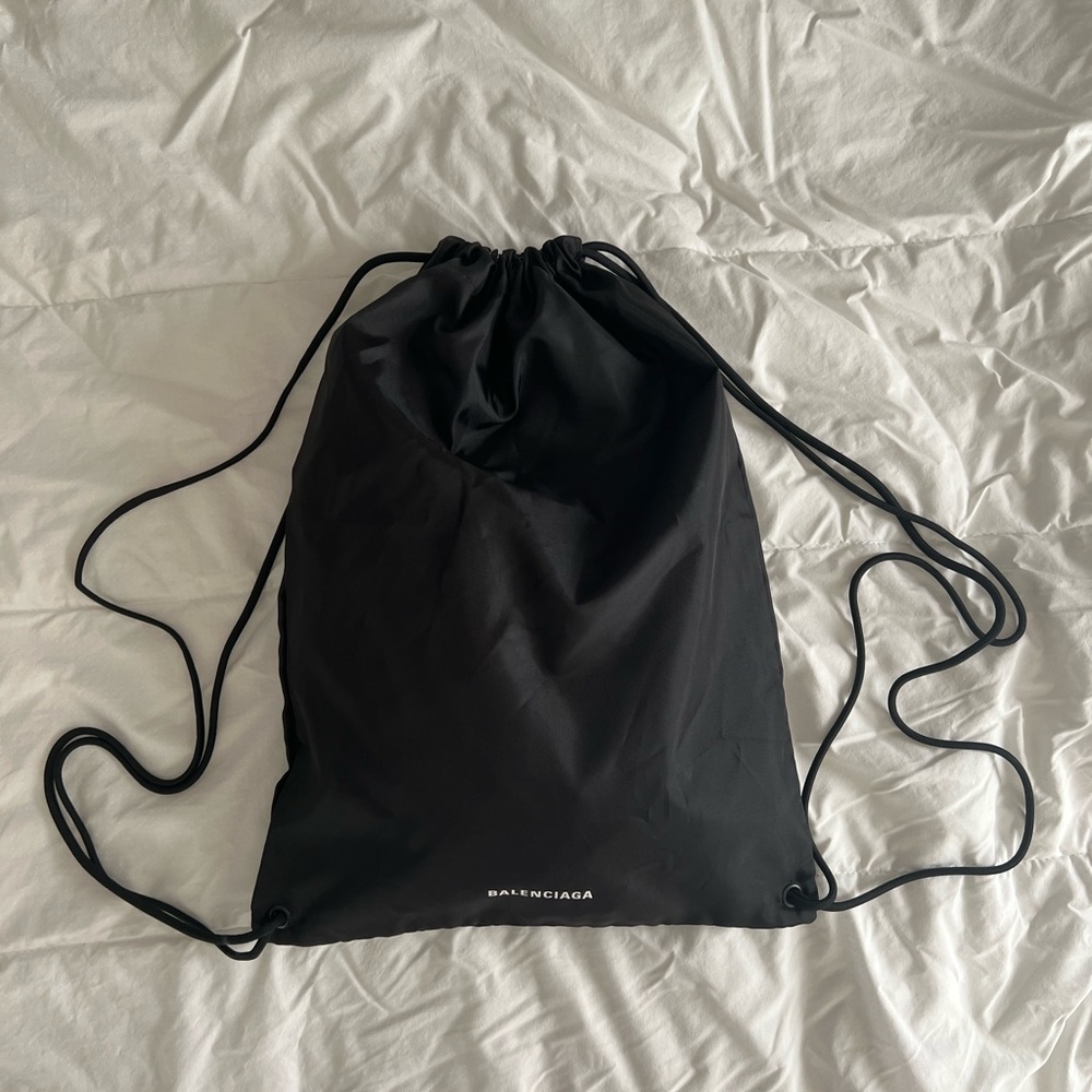Balenciaga Nylon Drawstring Backpack - Picture 5 of 7